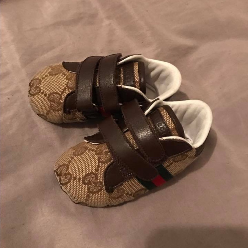 Authentic Gucci infant boy shoes